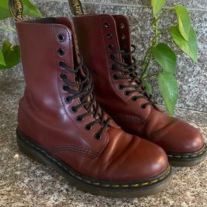 Dr Martens Boots - Cherry Red